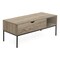 Monarch Specialties Coffee Table, 42in L, Rectangular, Cocktail, Lift-top, Dark Taupe, Black Metal, Contemporary, Modern I 3806 - alternate 6